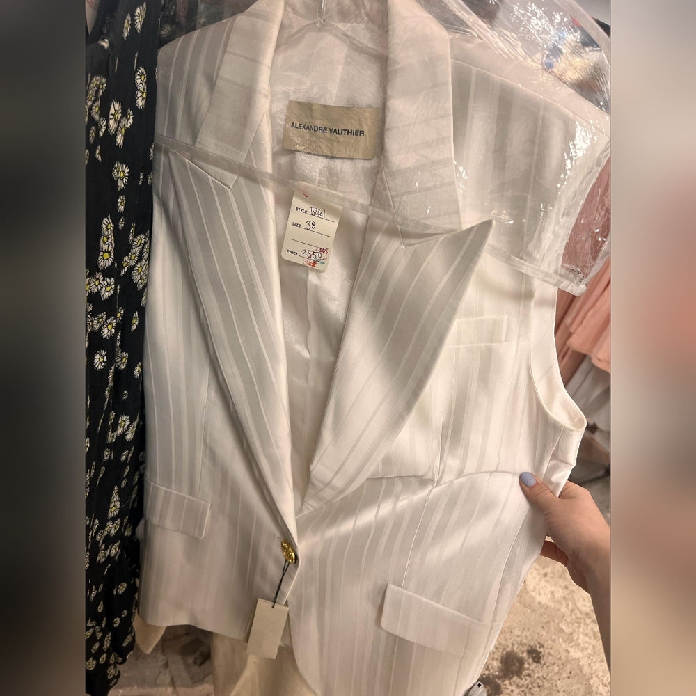 Alexandre Vauthier sleeveless jacket